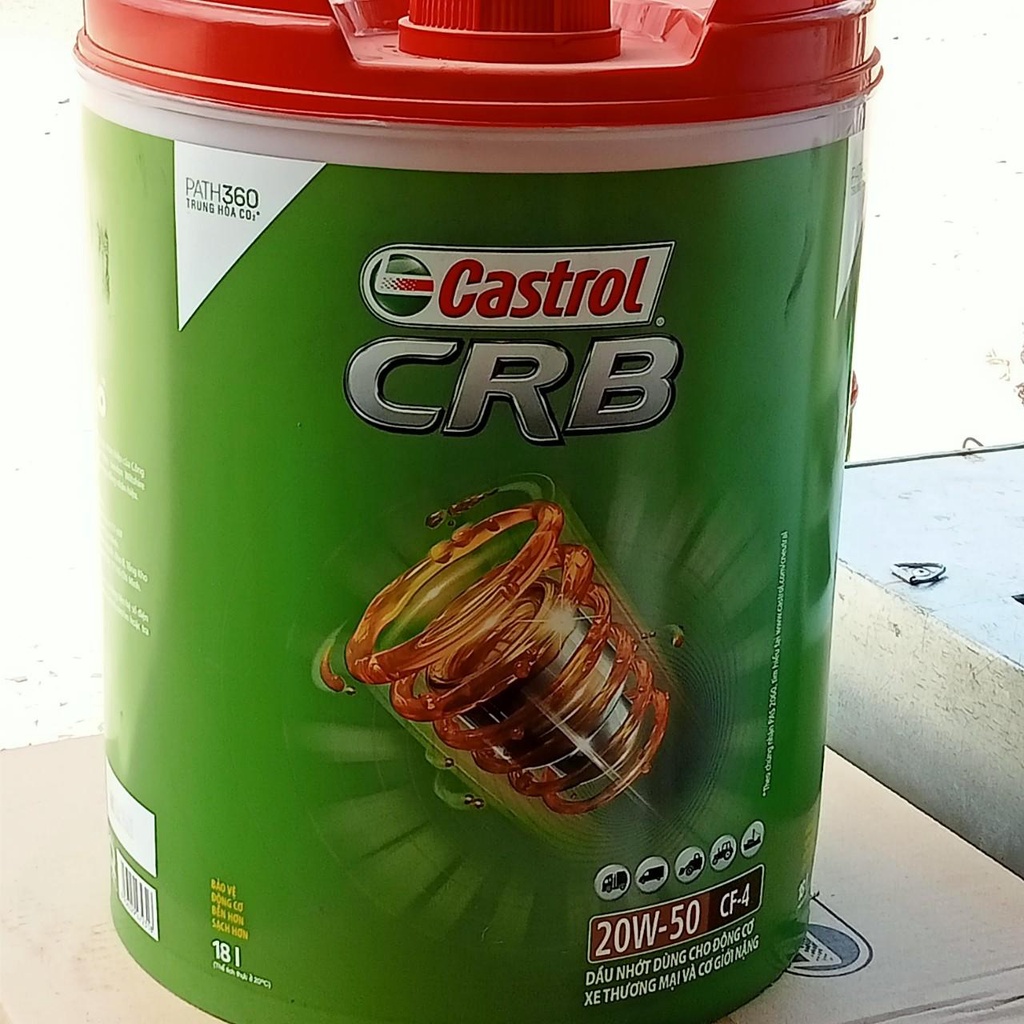 Mua du động cơ Castrol Crb 20W50 CF-4 chính hãng – Mua nhớt máy giá rẻ tại TPHCM