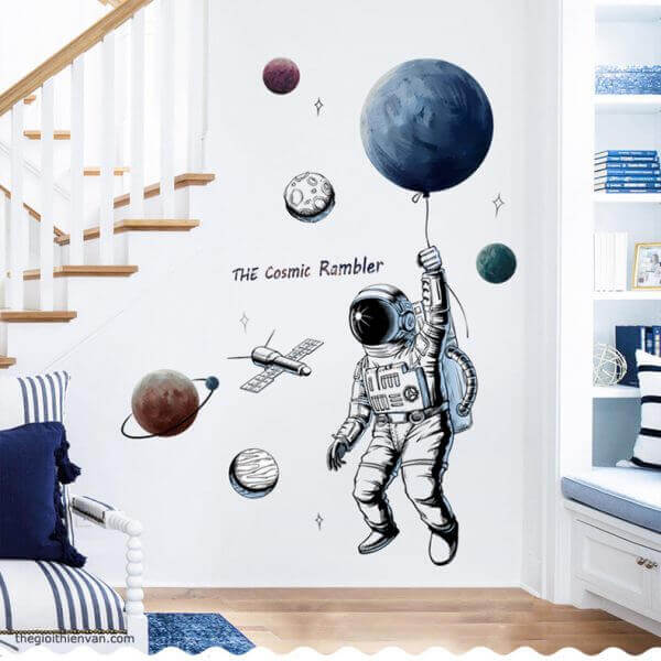 Tấm dán tường phi hành gia