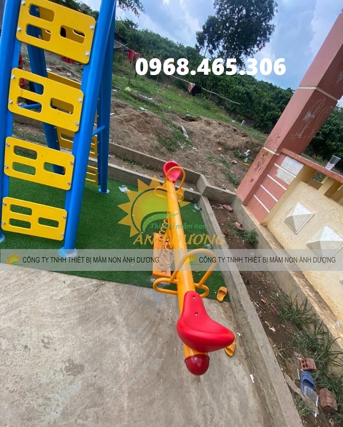 Bập bênh lò xo 2 chỗ ngồi hàng nhập khẩu bền chắc an toàn