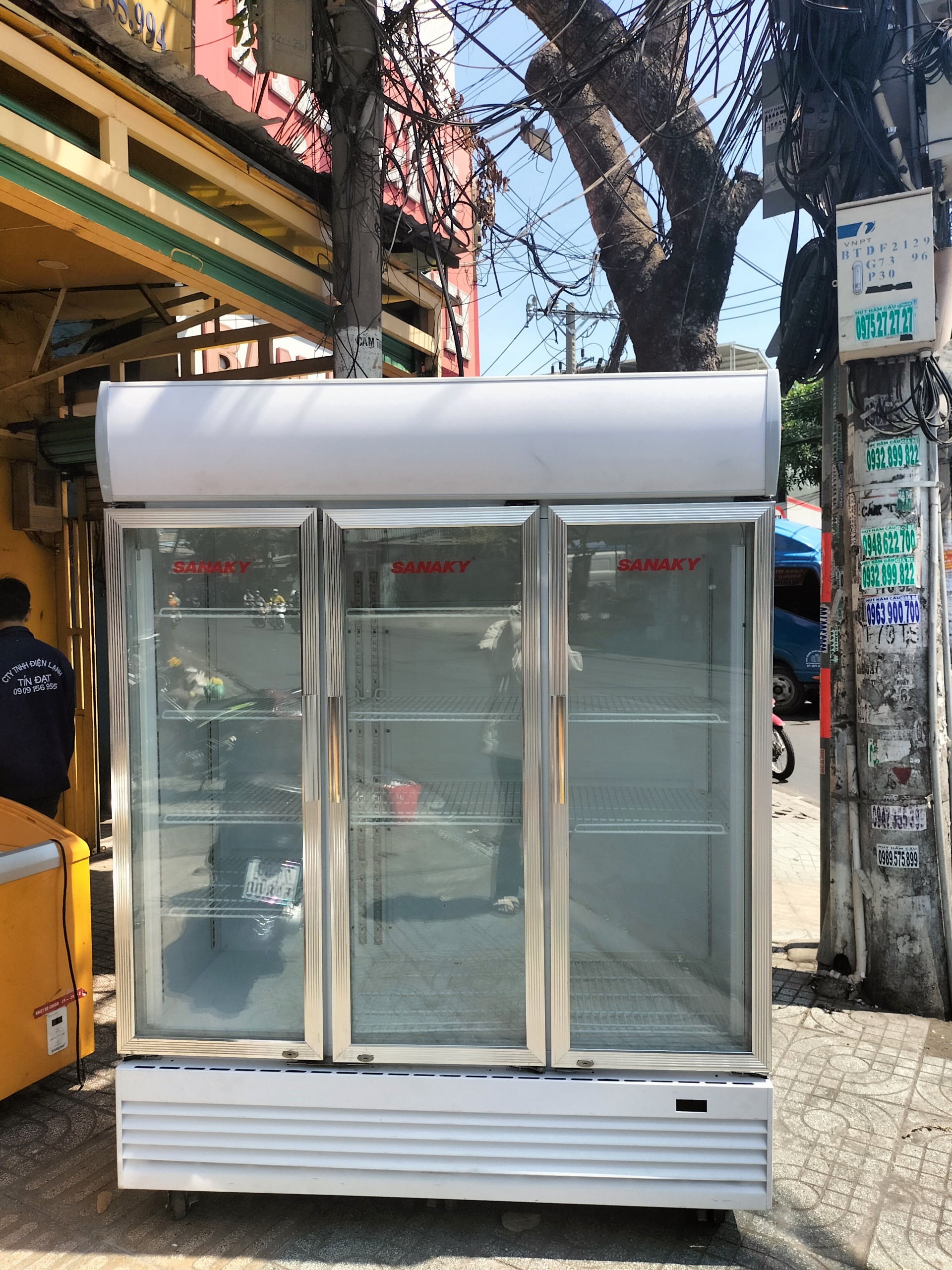 Tủ Mát 3 Cánh Sanaky, Hàng Mới 95%