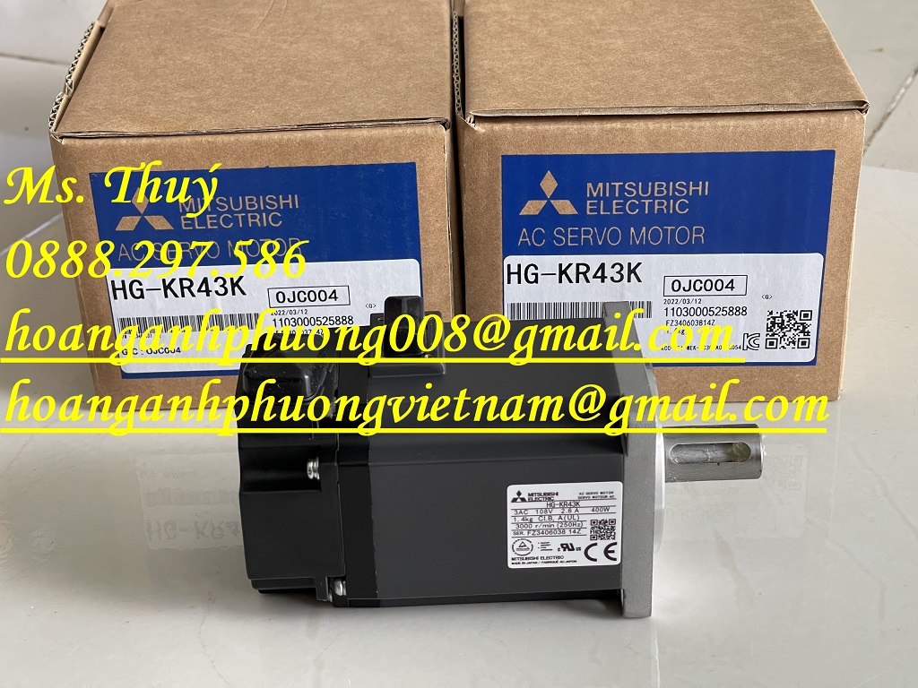 New 100% - Động cơ HG-KR43K Mitsubishi - Chuẩn hàng Japan