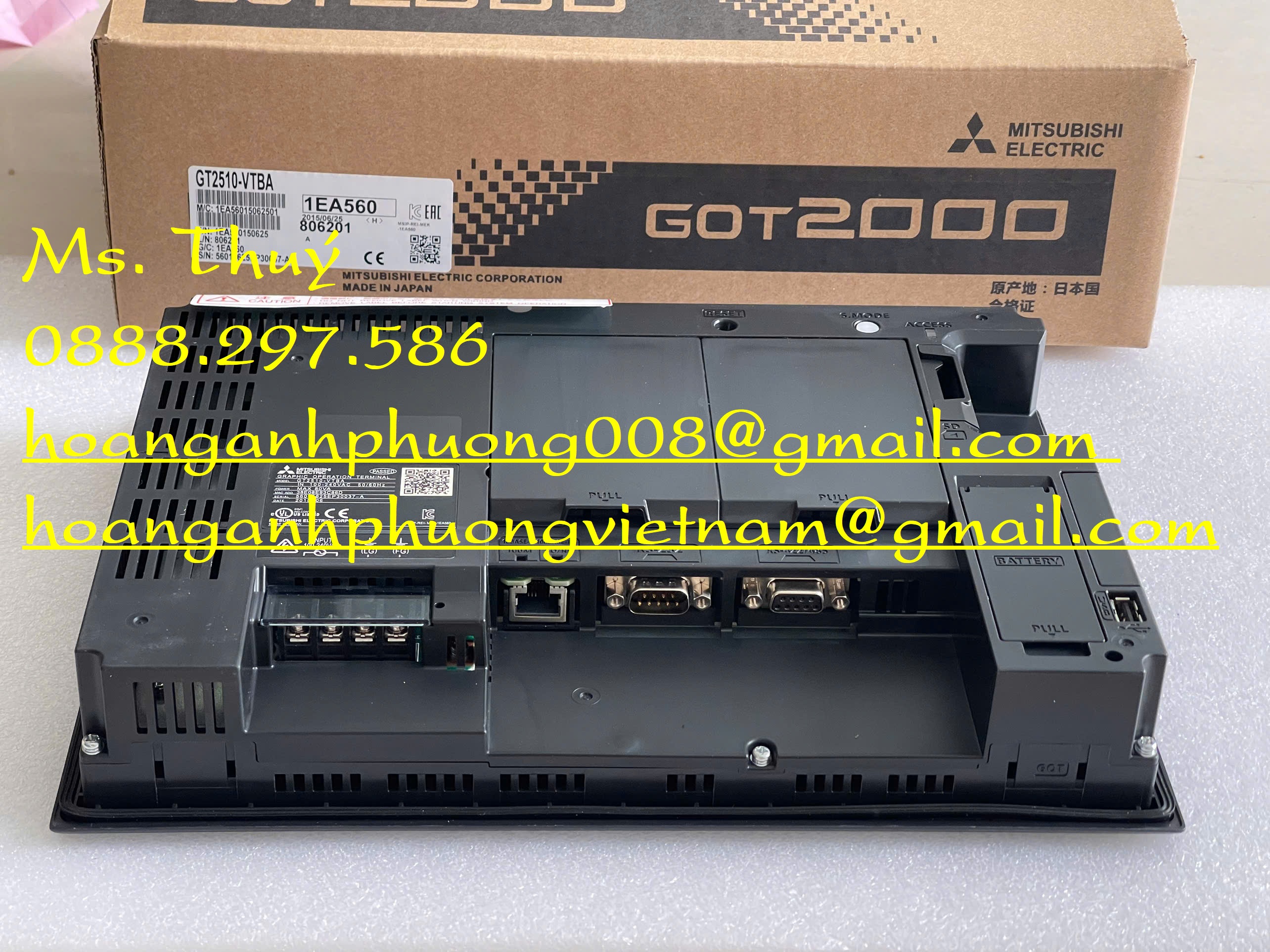 Mitsubishi GT2510-VTBA - Cung cấp màn hình cảm ứng chính hãng