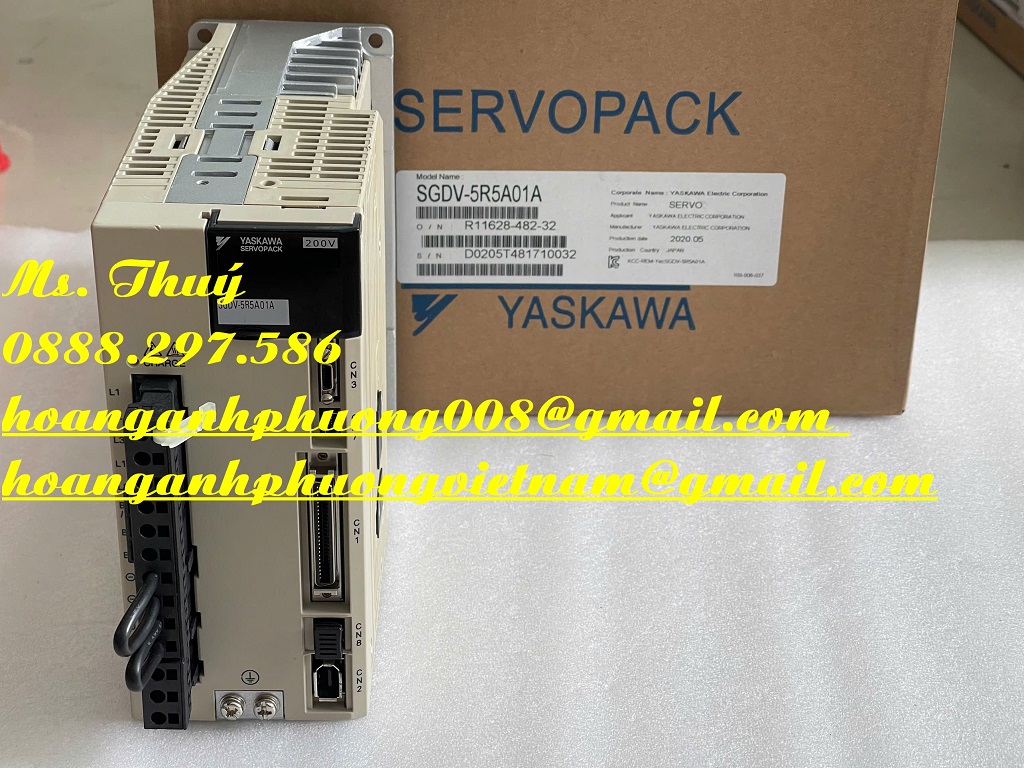 Giao toàn quốc - Bộ điều khiển Yaskawa SGDV-5R5A01A