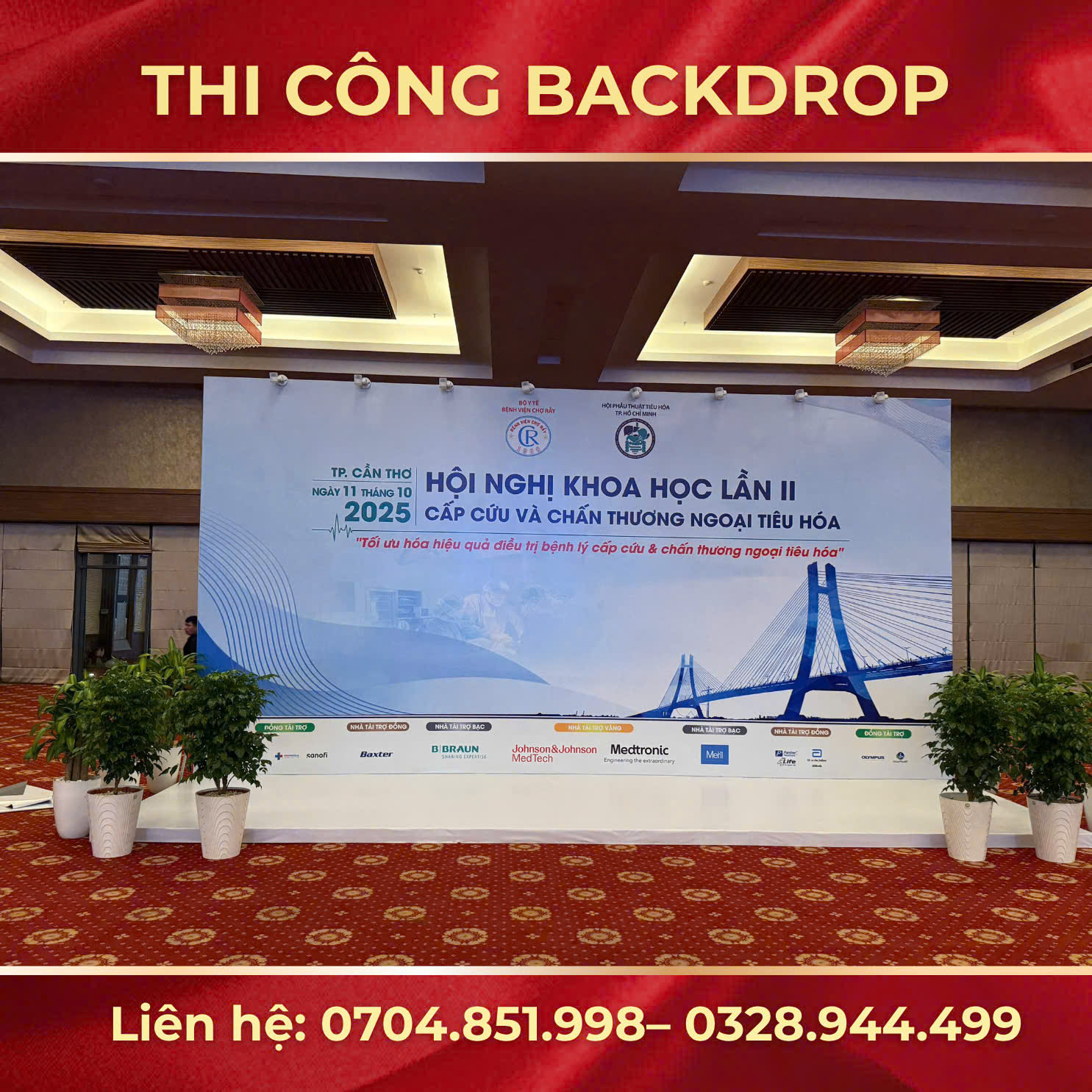 thiết kế in ấn thi công quảng cáo sự kiện