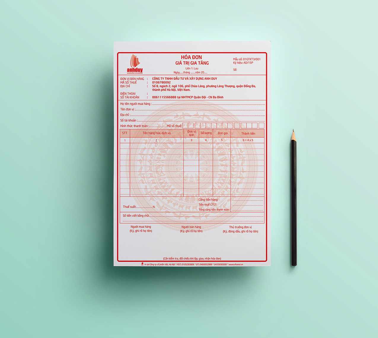 Bán hóa đơn đỏ toàn quốc giá rẽ bao quyết toán 5 năm