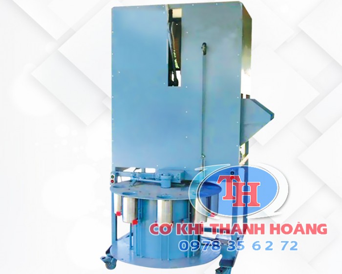 Máy đóng bịch phôi nấm trục đứng