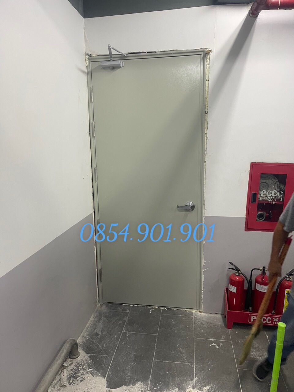 Cửa thép chống cháy, an toàn - saigondoor