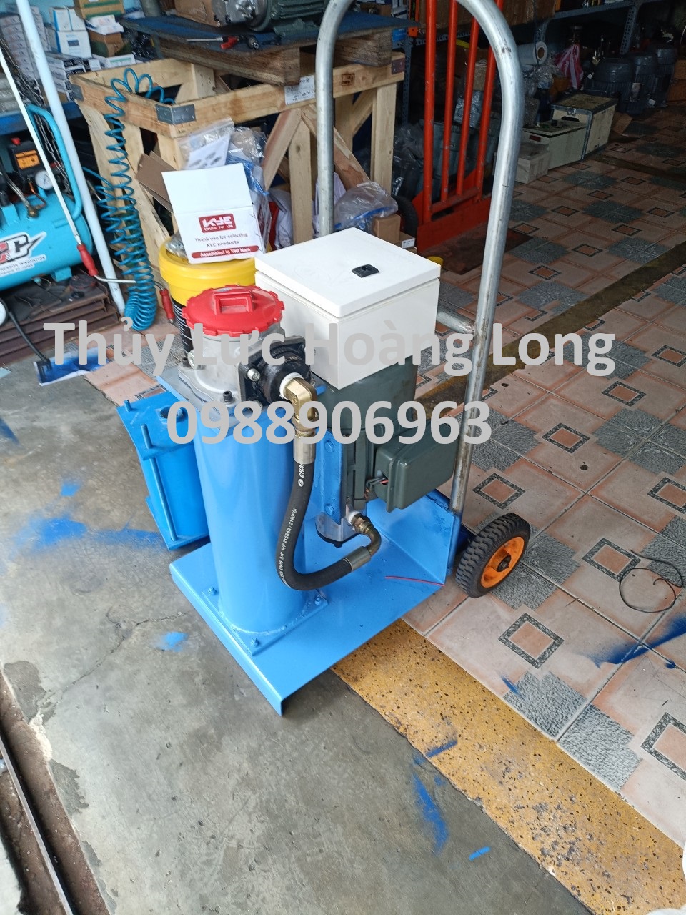 Xe lọc dầu di động thiết kế theo yêu cầu,