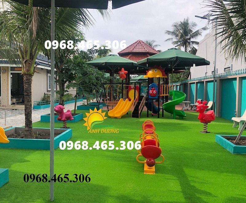 Thú nhún lò xo trẻ em, đu quay con ngựa khu vui chơi trẻ em