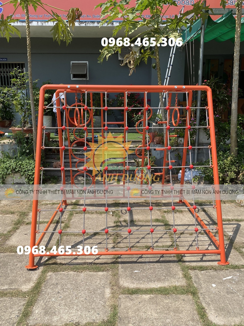 Thang leo mầm non, khung leo trèo trẻ em chất lượng cao