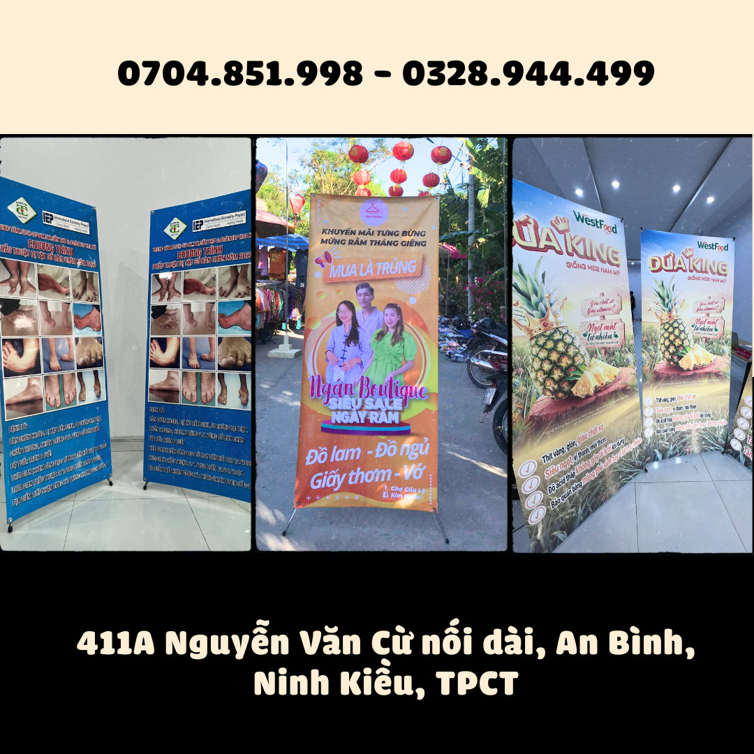 standee chân sắt dành cho mùa gió bão