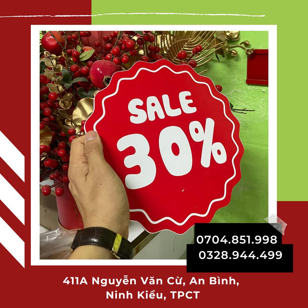 thiết kế in ấn hashtag lấy liền tại cần thơ