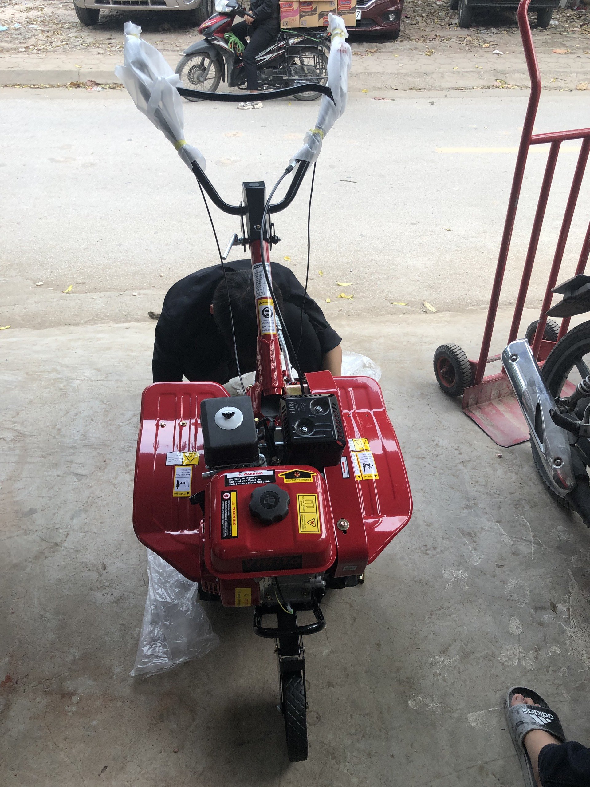 Máy Xới Đất HD230 chạy xăng - Lh 0971.239.110