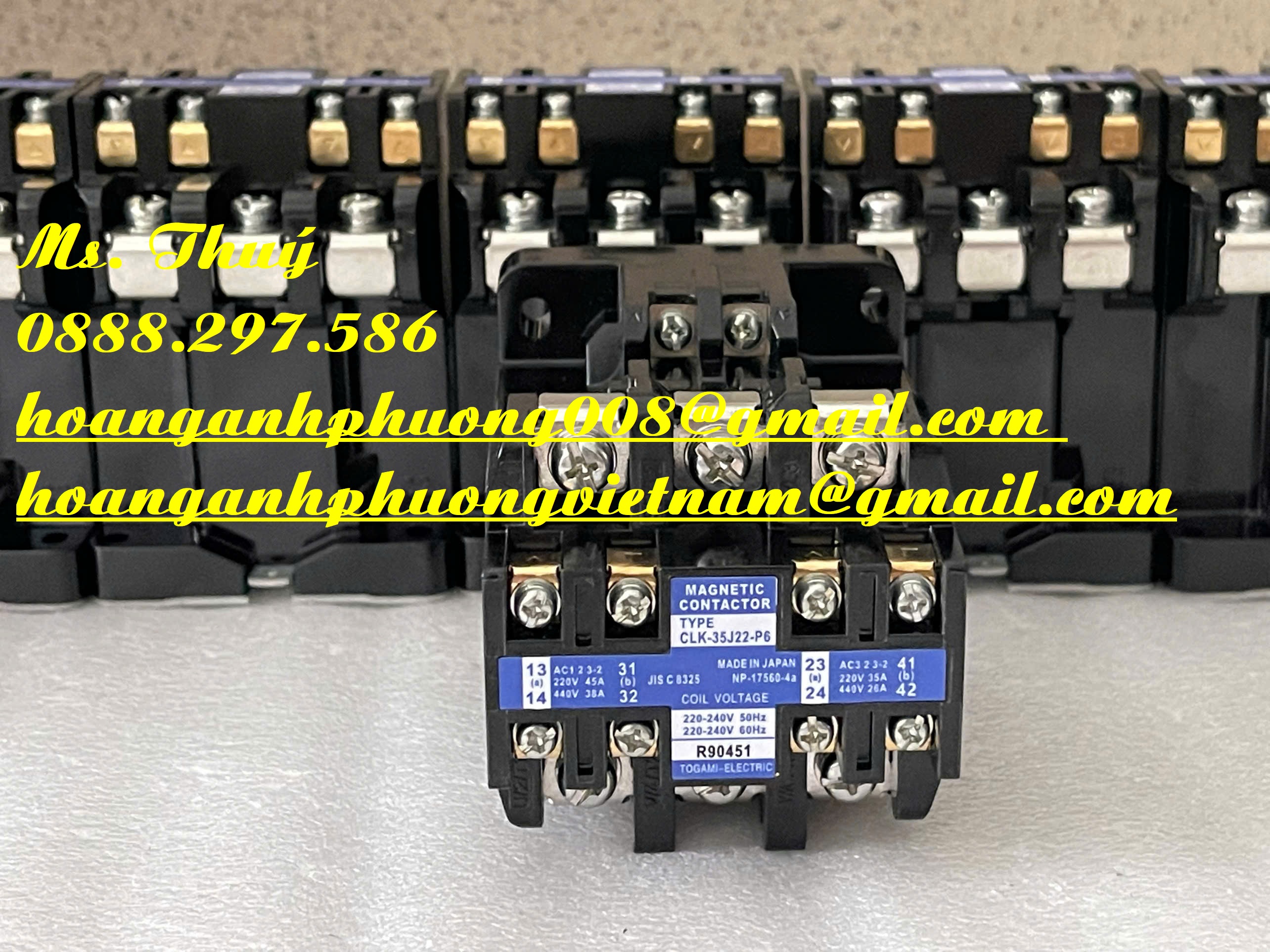 Khởi động từ Togami giá tốt CLK-35J22-P6 - Giao toàn quốc