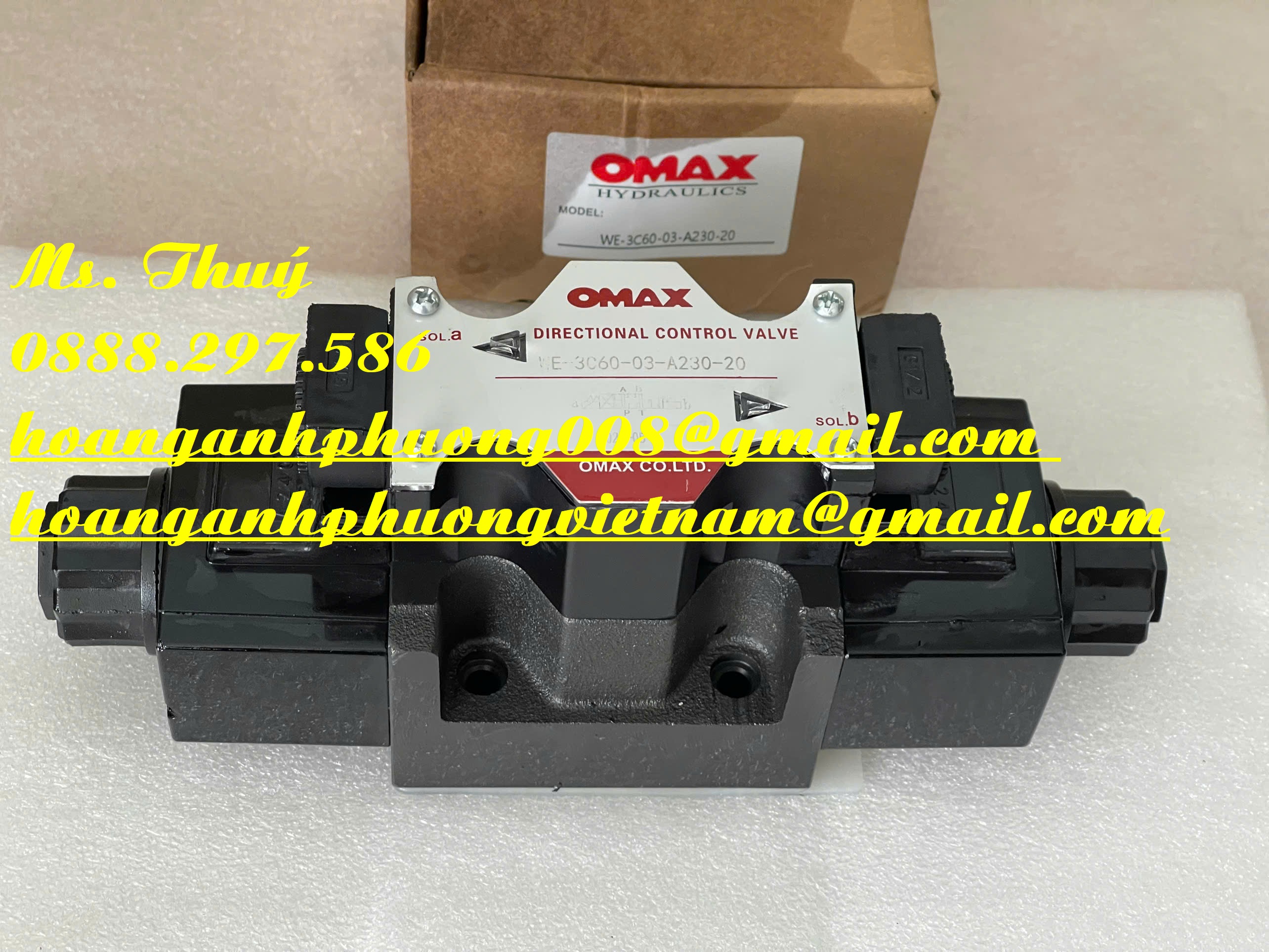 Van điện từ OMAX WE-3C60-03-A230-20 - NPP chính hãng