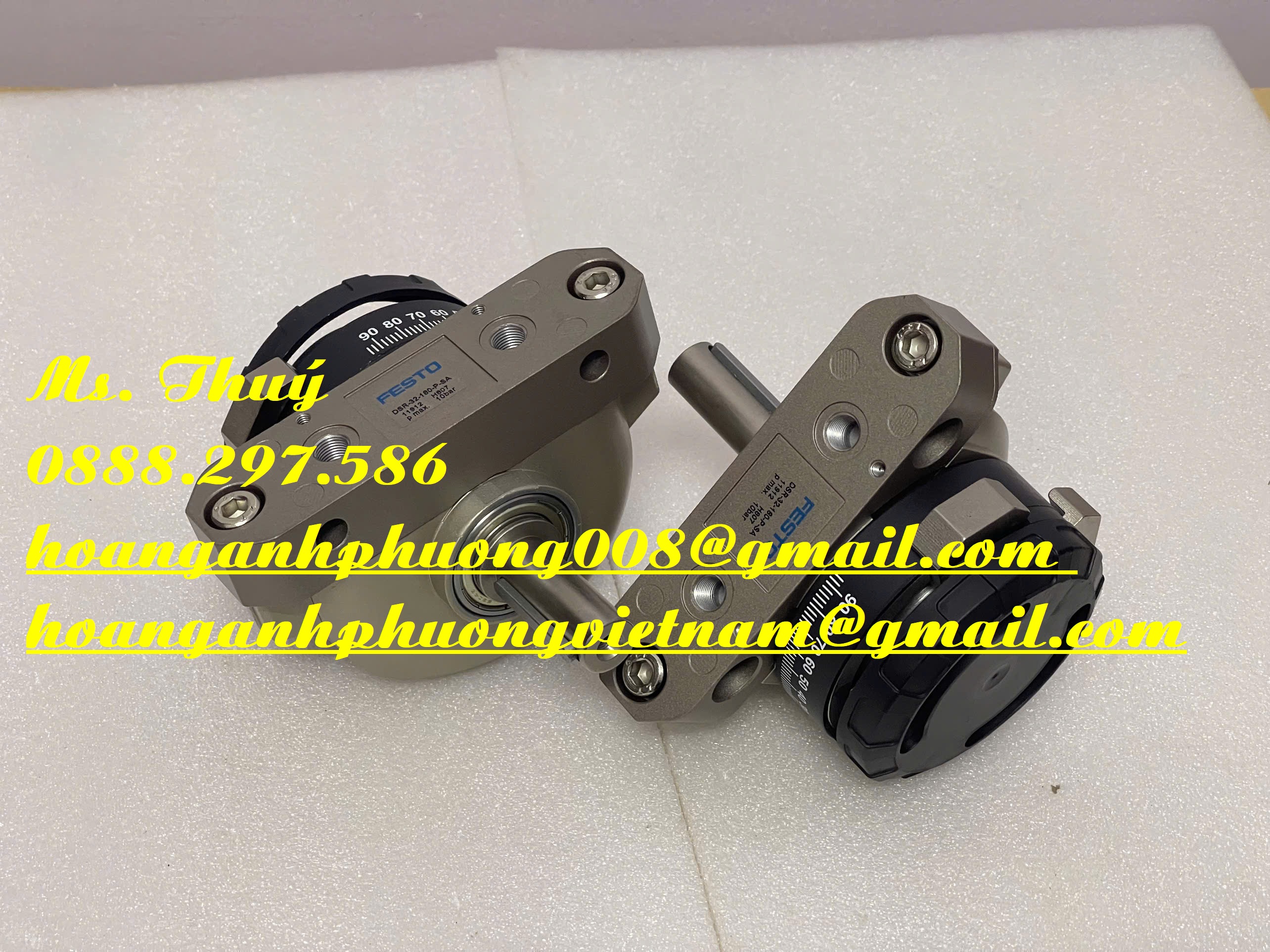 LH báo giá - Xy lanh quay Festo DSR-32-180-P-SA