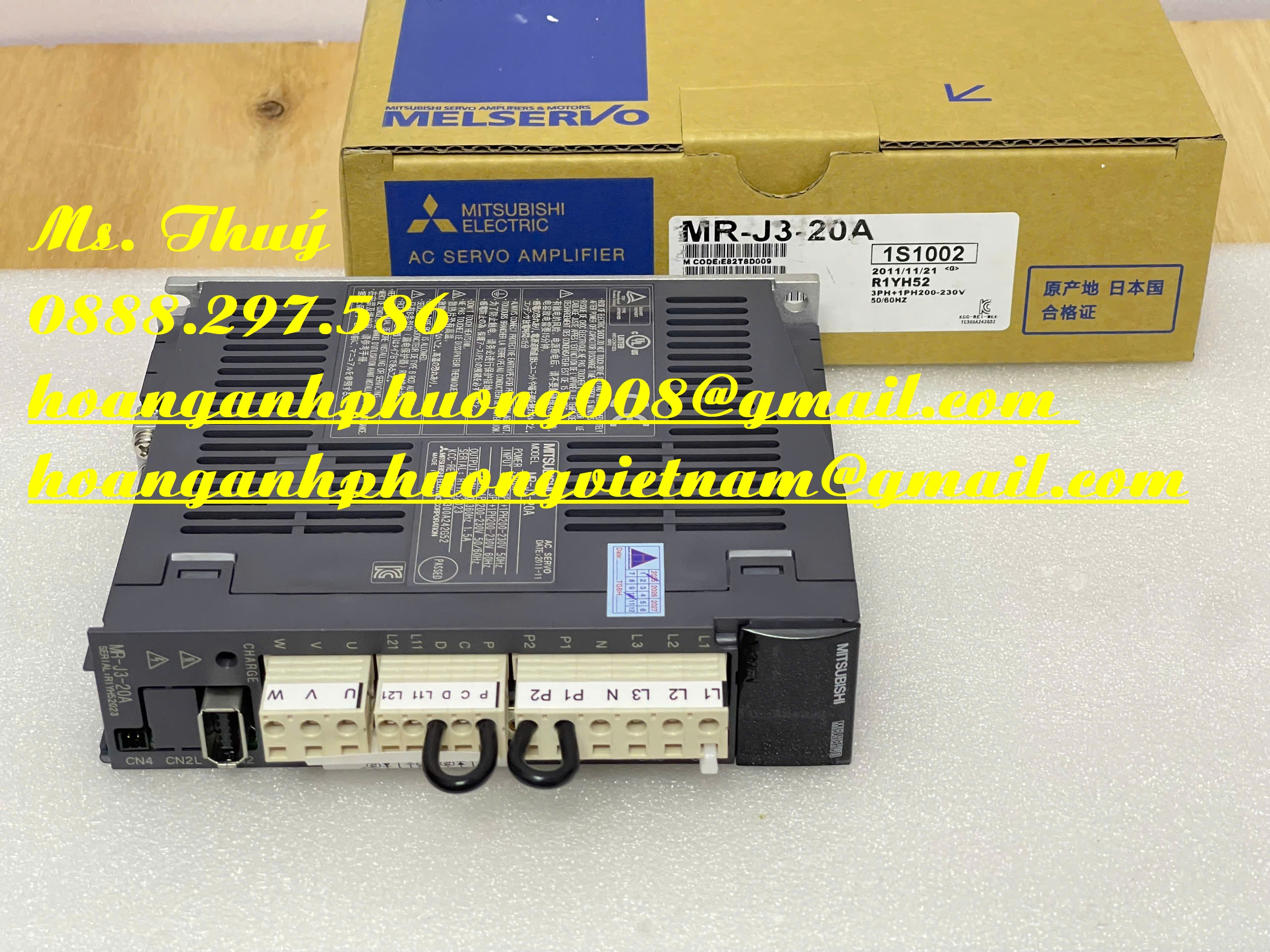 Bộ điều khiển Mitsubishi MR-J3-20A - Made in Japan