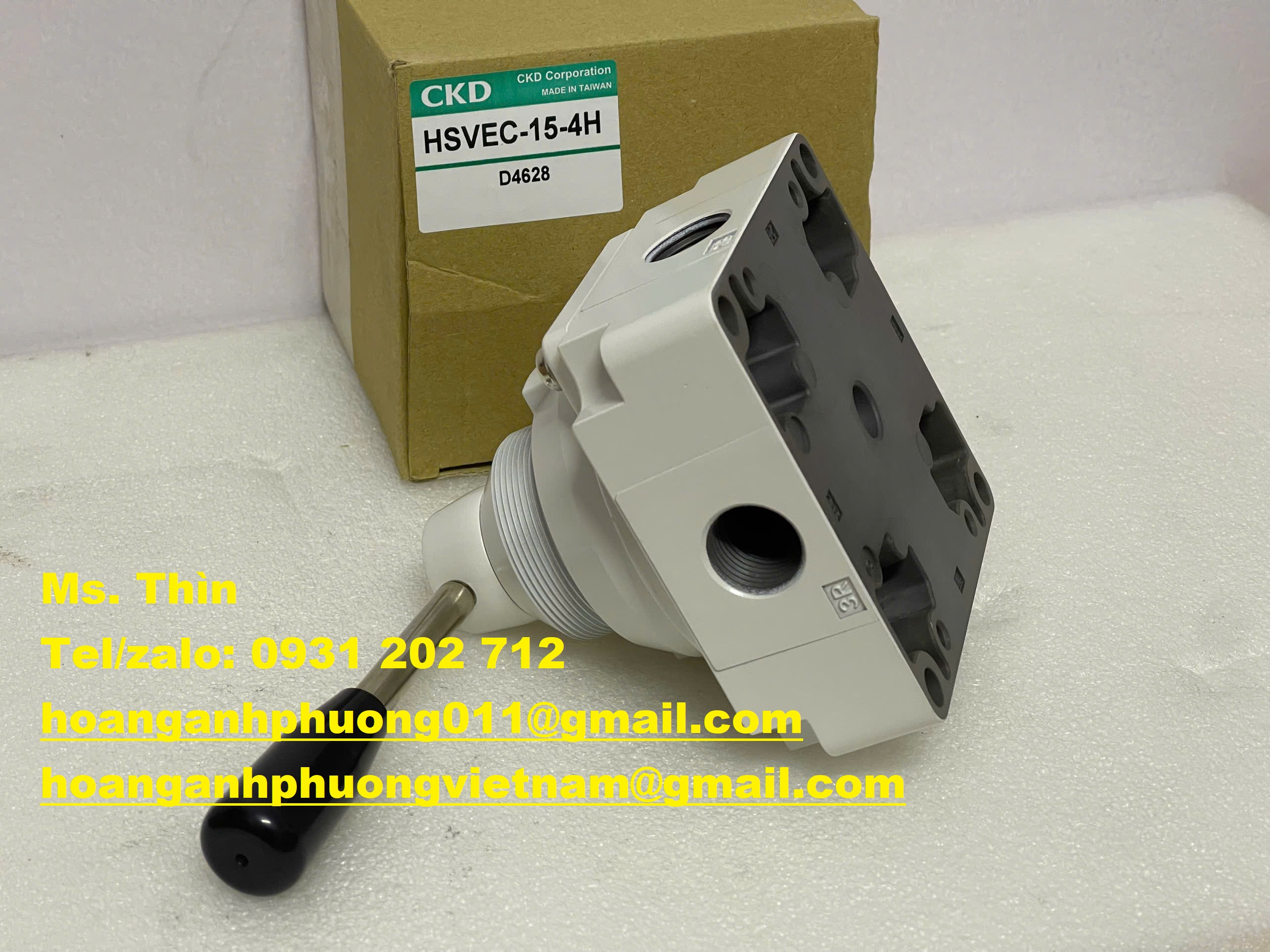 Gía tốt - Van chuyển mạch CKD - HSVEC-15-4H - New 100%