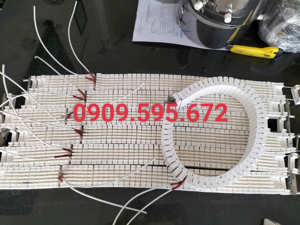 Điện trở sứ, sản xuất theo yêu cầu, giao hàng toàn quốc.