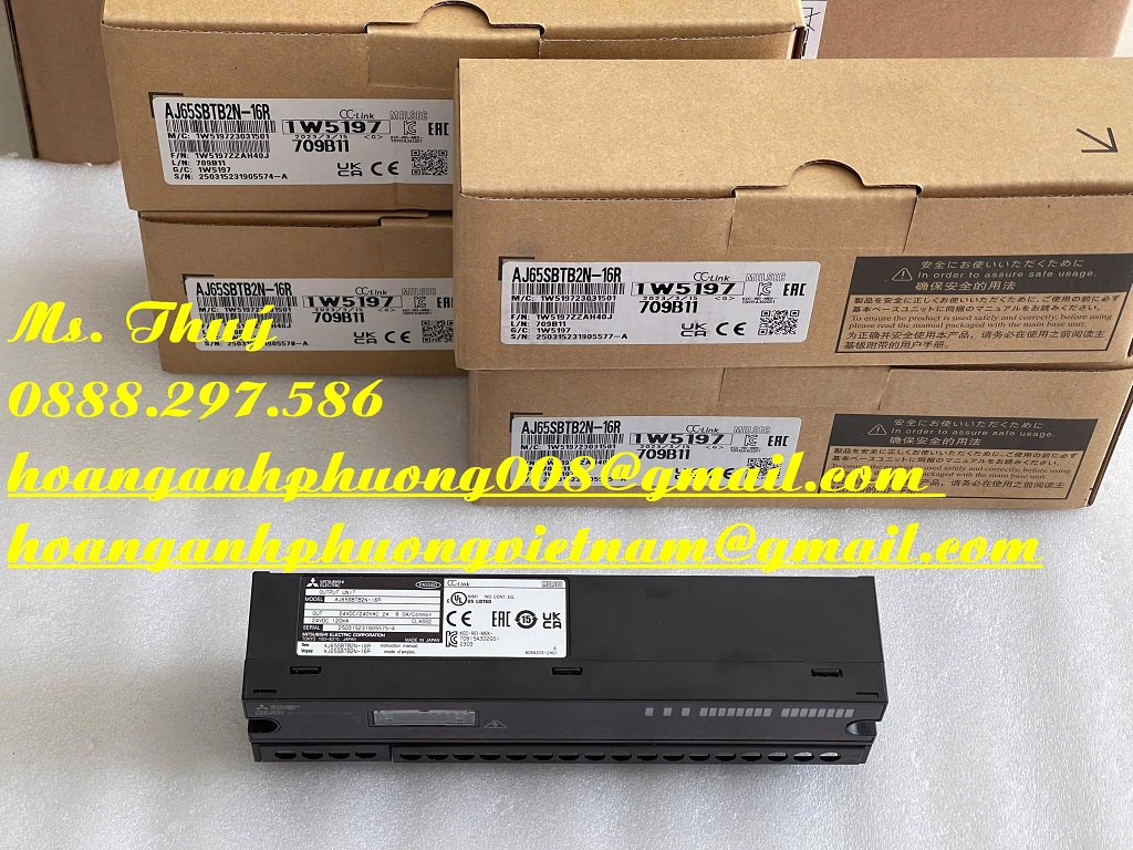 Chuyên thiết bị tự động hoá - Module AJ65SBTB2N-16R Mitsubishi