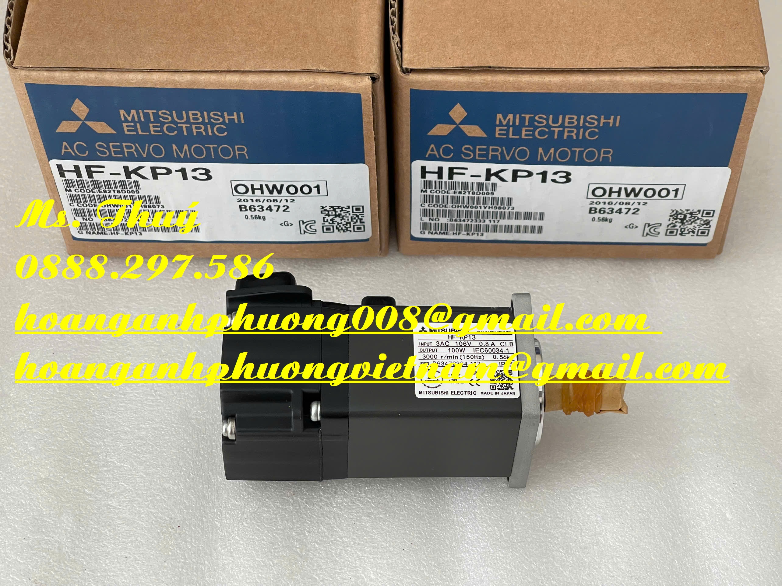 Động cơ Servo Mitsubishi HF-KP13 - Chuyên hàng tự động hoá