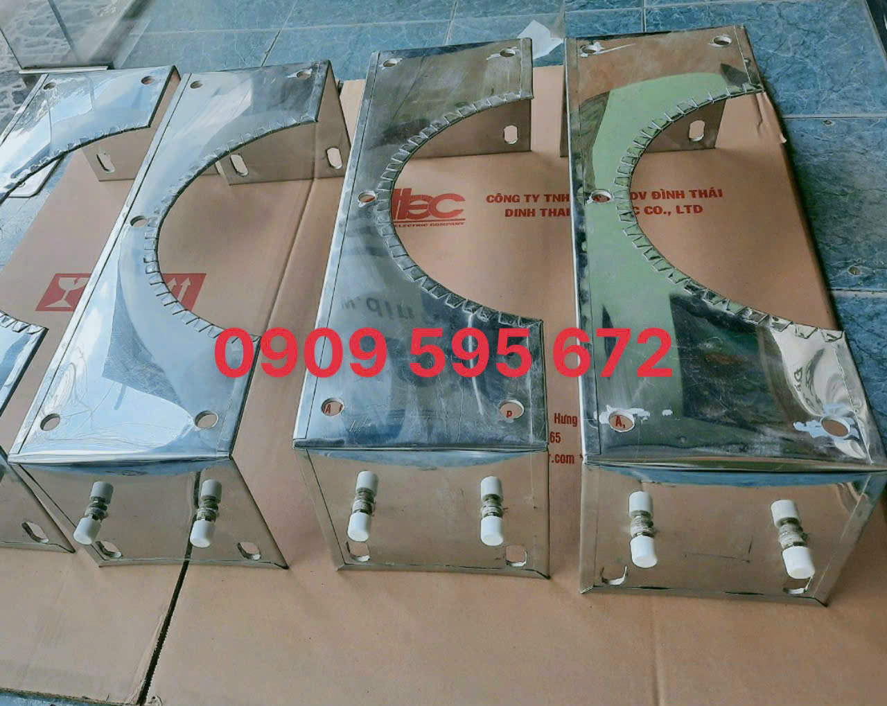 Điện trở dẹp ra ốc, domino - làm theo yêu cầu