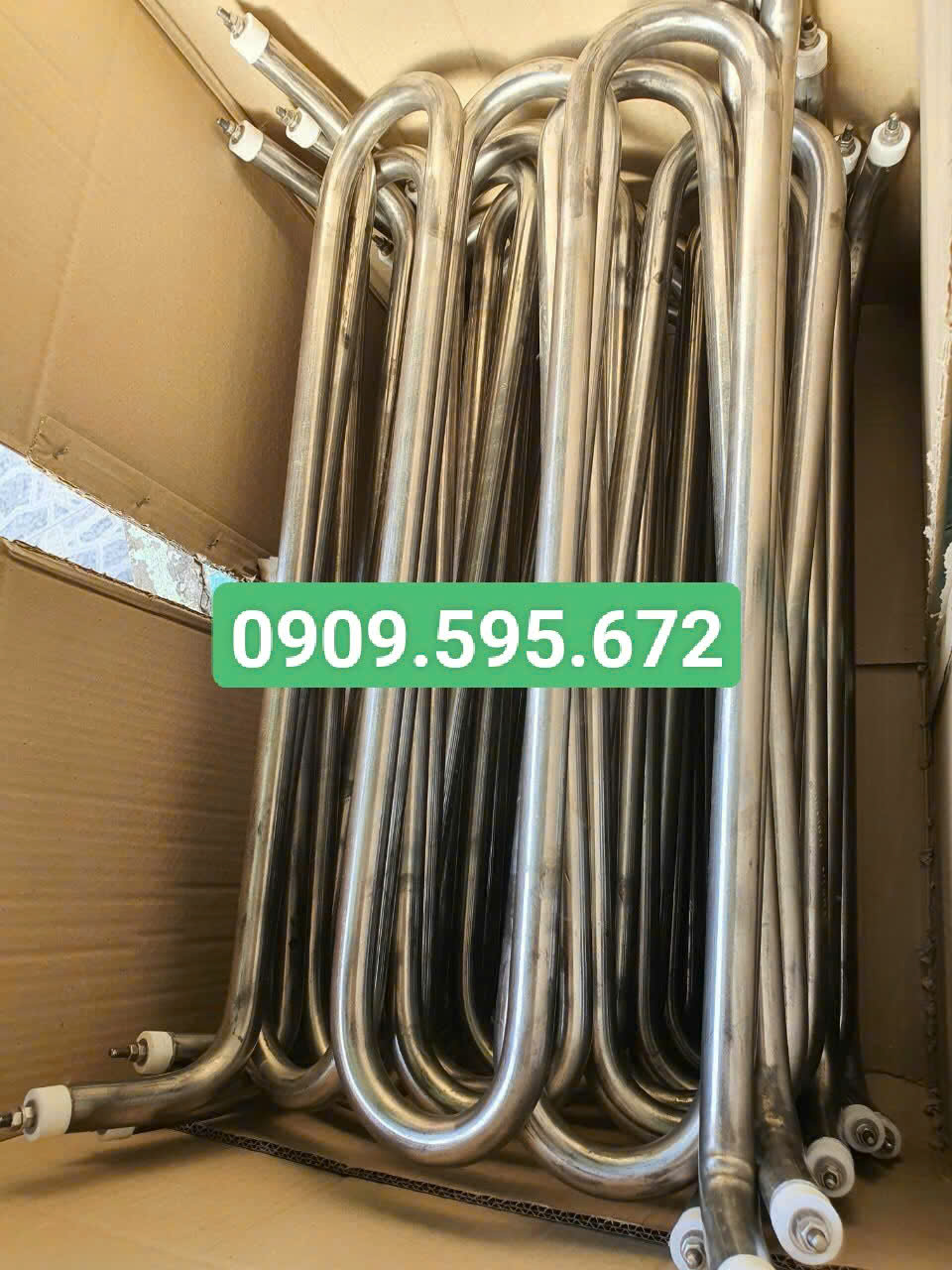 Điện trở đun nước 2 đầu - sản xuất theo yêu cầu