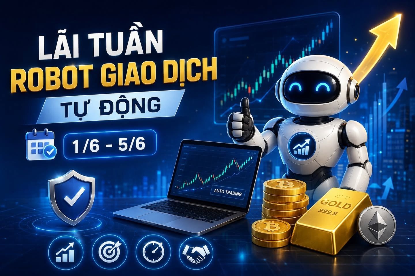 CẬP NHẬT HOẠT ĐỘNG ROBOT GIAO DỊCH TỰ ĐỘNG | TUẦN 01/06 – 05/06