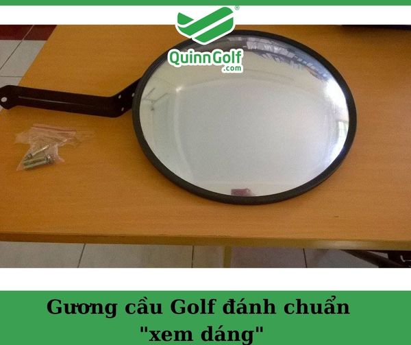 Gương cầu - người bạn đồng hành đắc lực trên sân tập golf