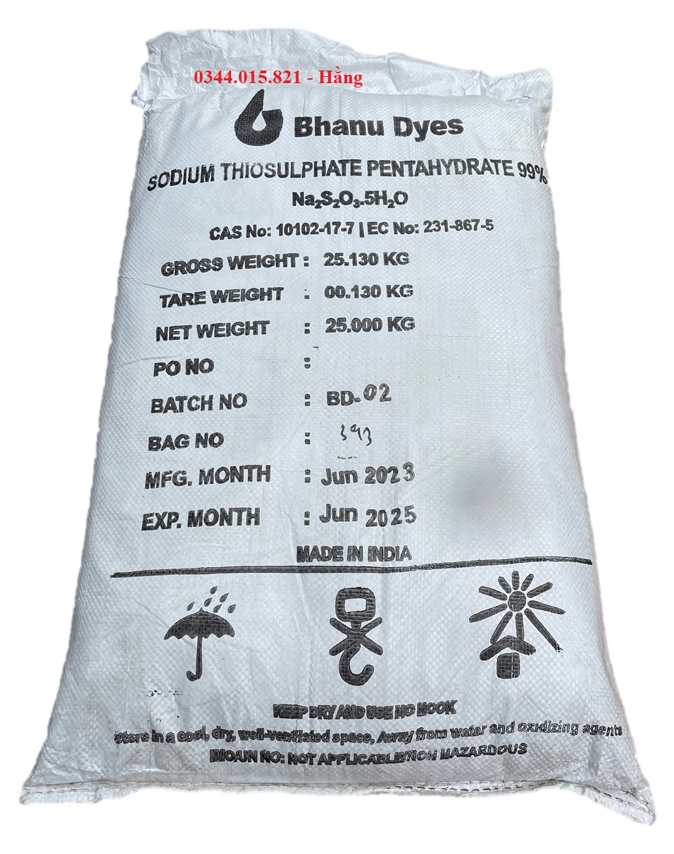 Sodium Thiosulfate, Thio hạt lớn, thio hạt nhỏ trung hòa chlorine, khử độc tố tr