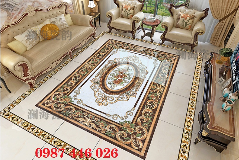 Tổng hợp các mẫu gạch thảm sang trọng lát nền