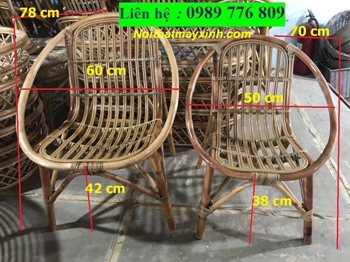 Ghế mây cafe thanh lý tại hcm