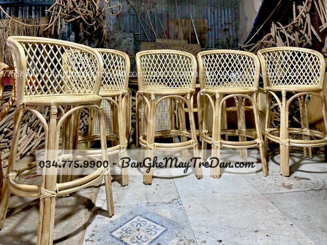 Cung cấp ghế mây quầy bar, ghế bàn đảo cho gia đình
