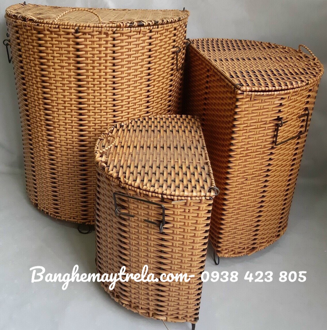 Giỏ đựng đồ mây nhựa giá rẻ