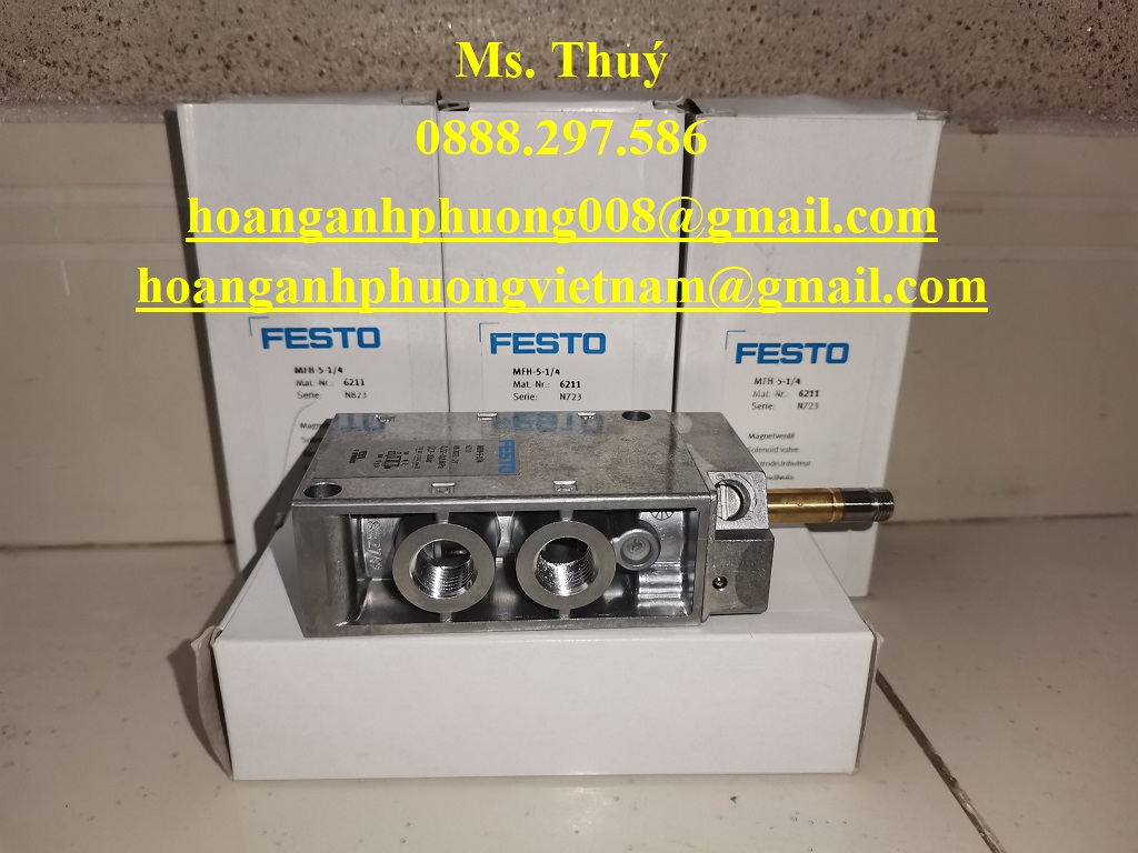 Van điện từ Festo chính hãng MFH-5-1/4 - New 100%