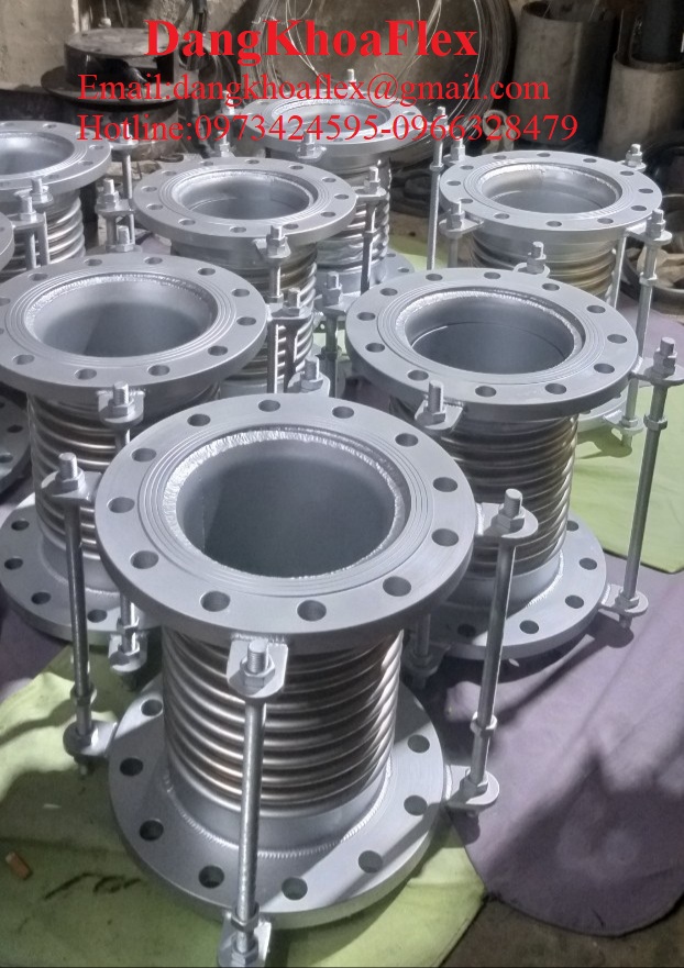 Khớp giãn nở, Khớp giãn nở inox pasty, bù trừ giãn nở nhiệt inox, khớp chống rung chịu nhiệt.. nhận gia công theo yêu cầu khách hàng