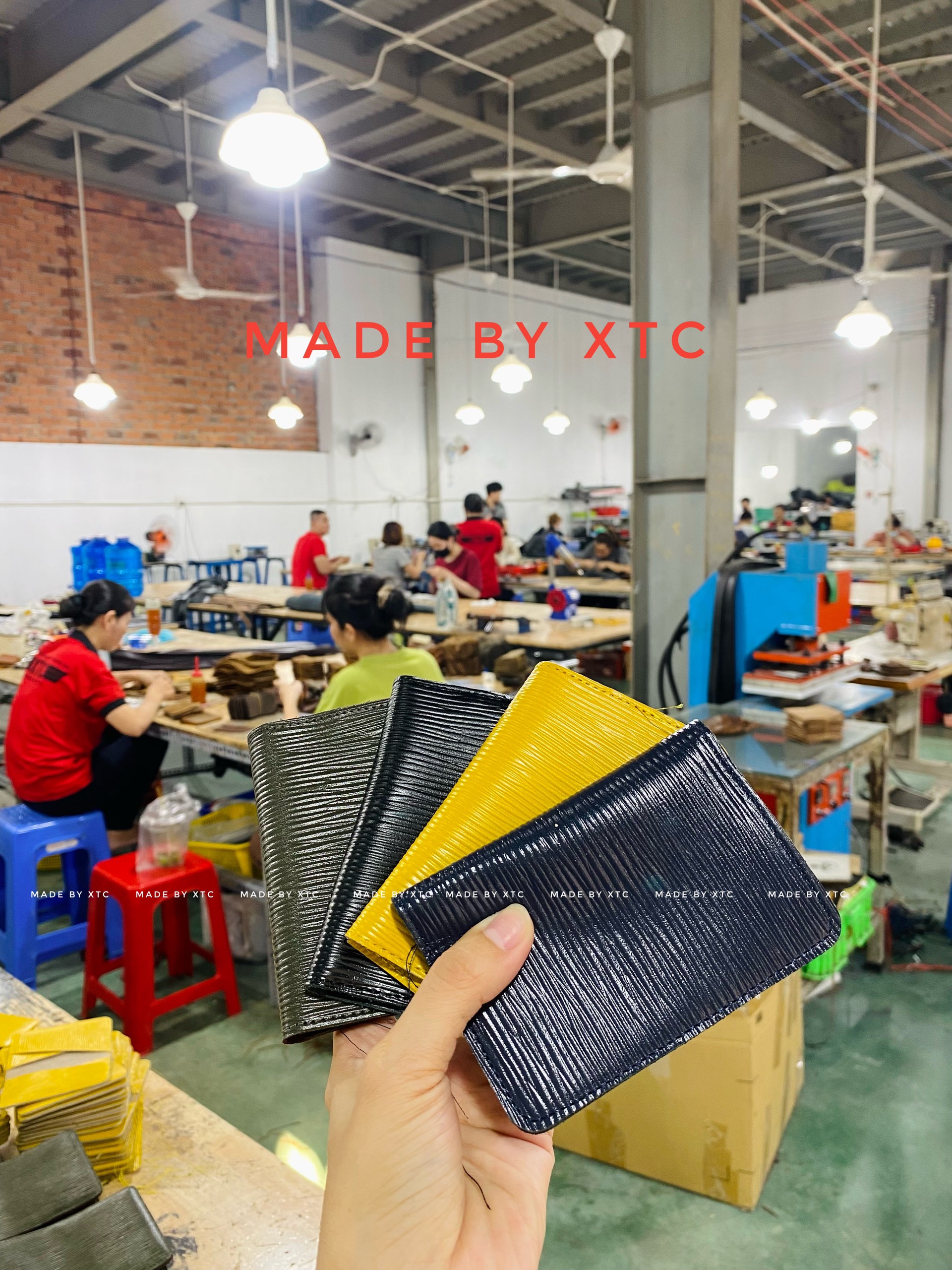 Xưởng phụ kiện đồ da ví, dây lưng sỉ tận xưởng