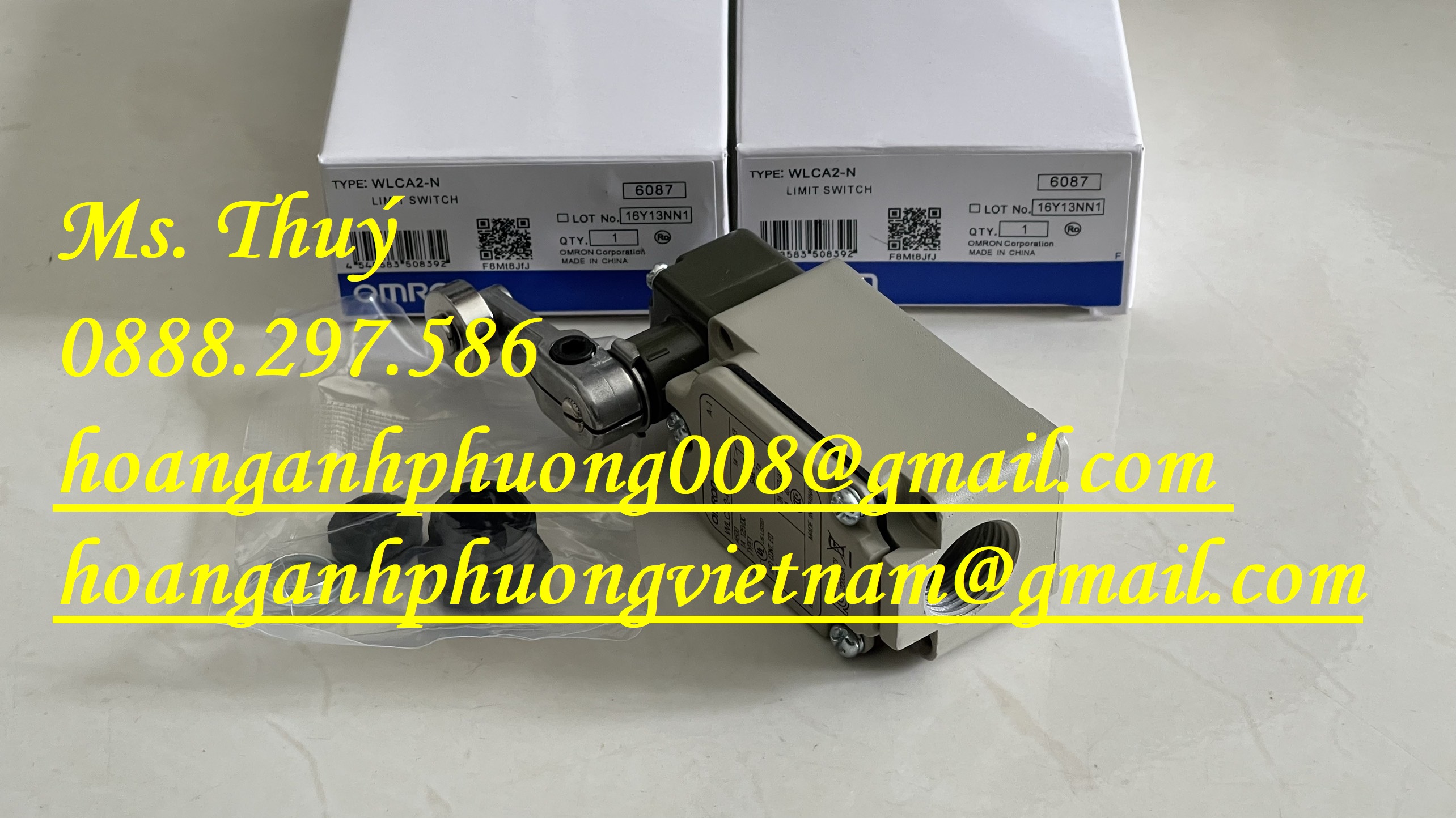 Omron - Công tắc hành trình WLCA2-N - Mới 100%