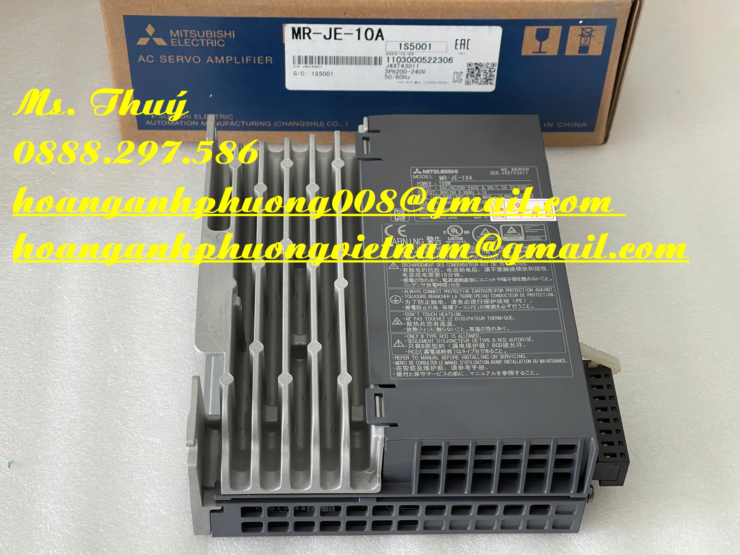MR-JE-10A Mitsubishi - Bộ điều khiển cao cấp từ Nhật