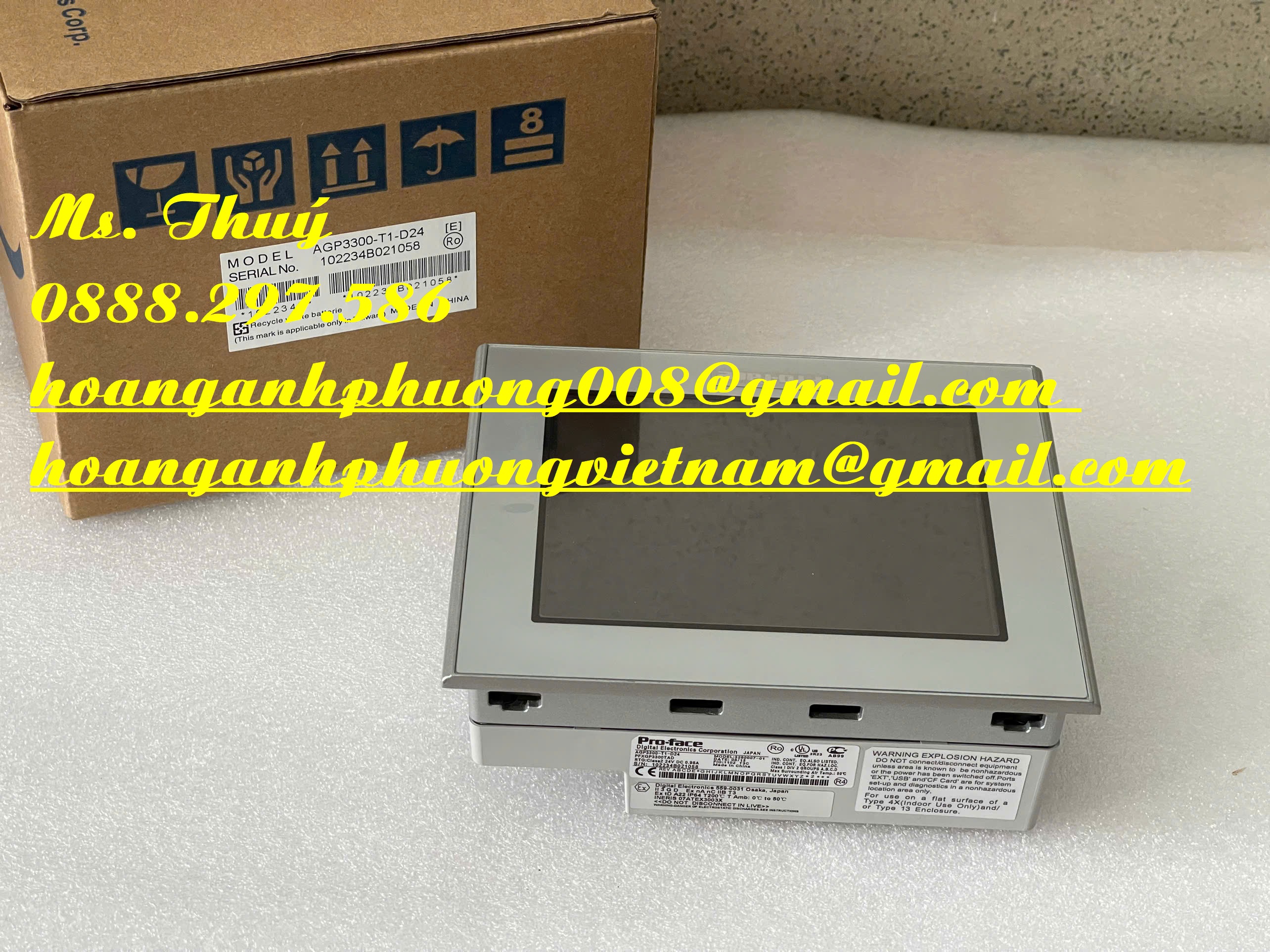 Màn hình giá tốt - Proface AGP3300-T1-D24 - Giao toàn quốc