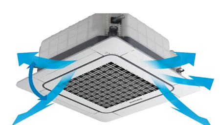 Lắp máy lạnh âm trần cho phòng ngủ thương hiệu Samsung