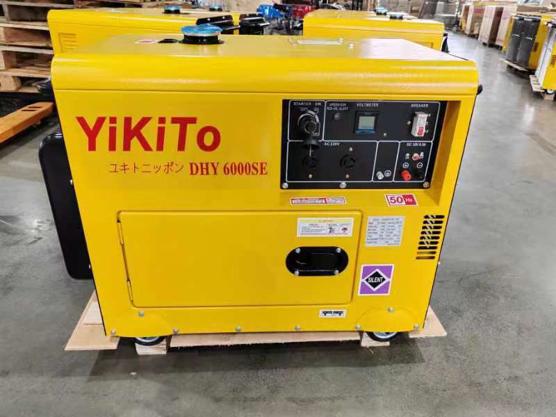 Máy phát điện chạy dầu Yikito DHY6000SE