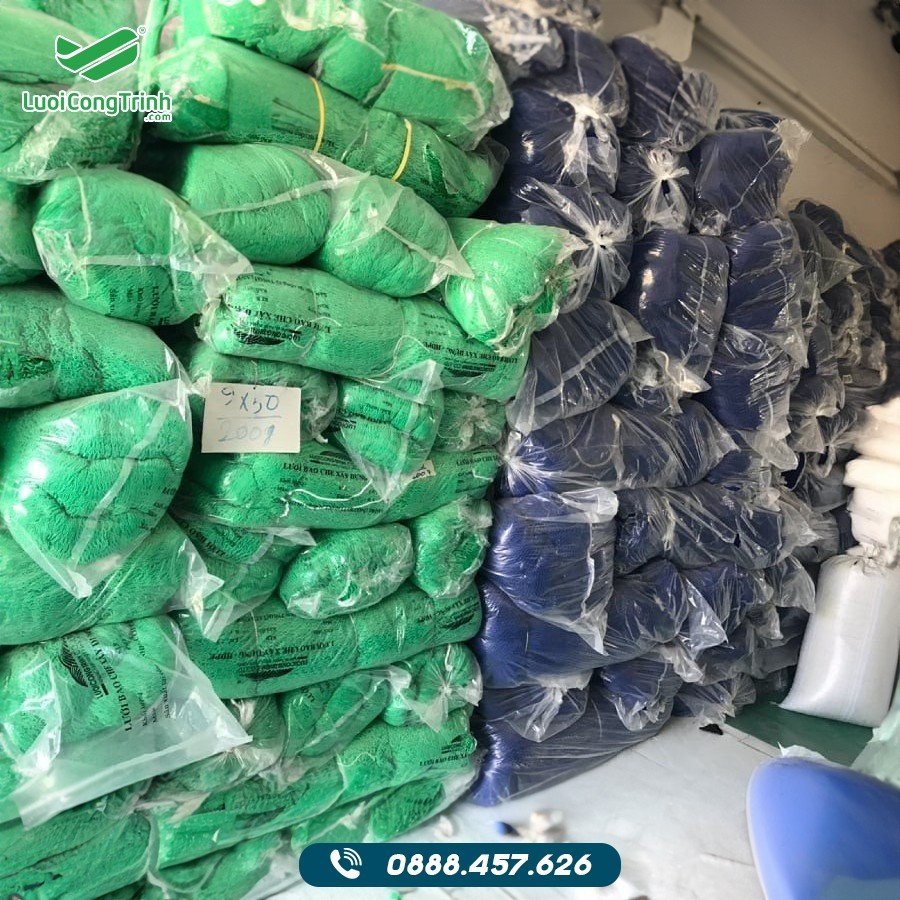 Lưới chống rơi cho thi công nhà thép tiền chế