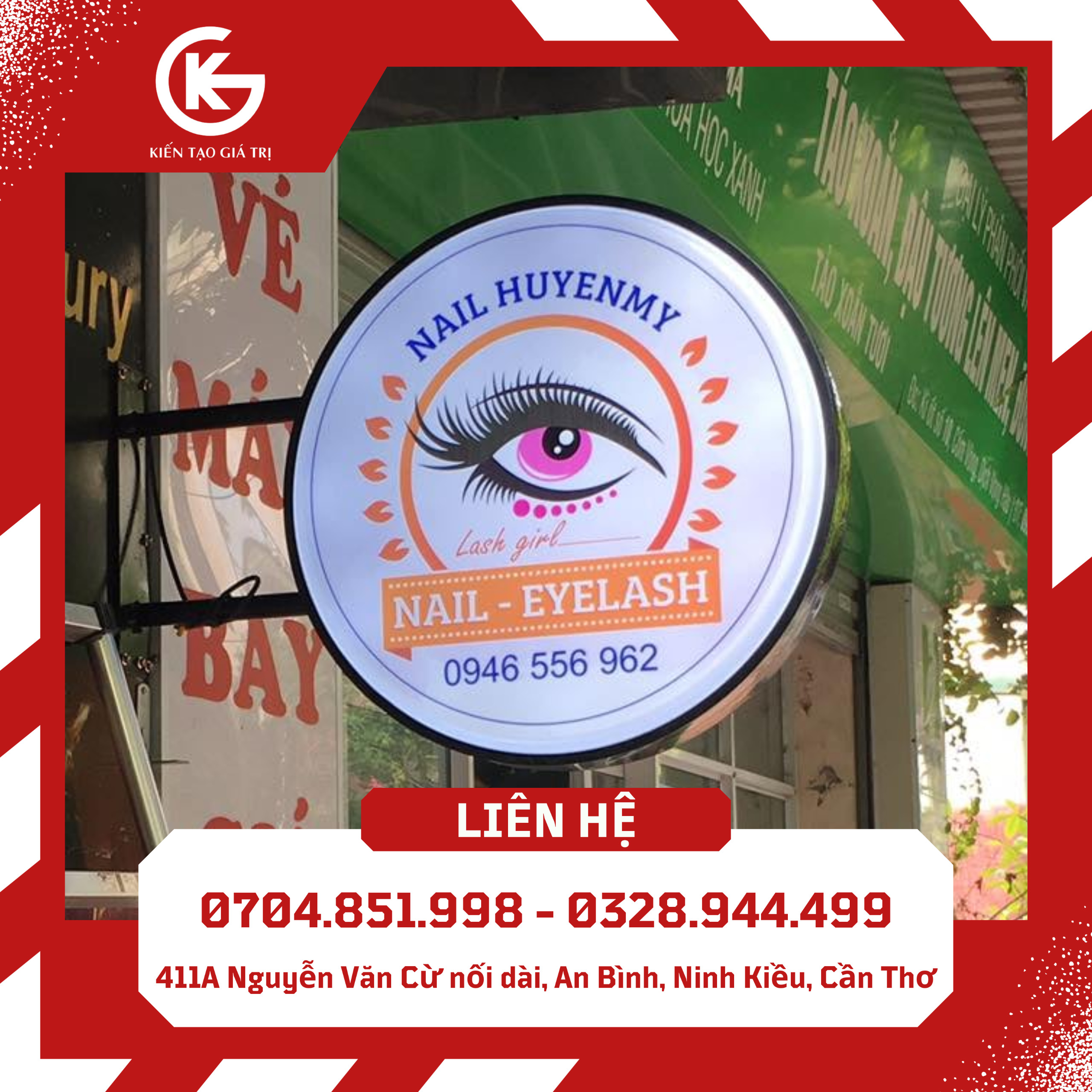 sản xuất thi công hộp đèn led 15