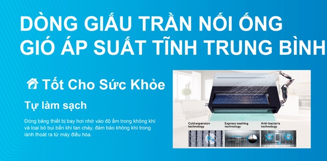 Lắp đặt máy lạnh giấu trần ống gió Aqua chuyên nghiệp