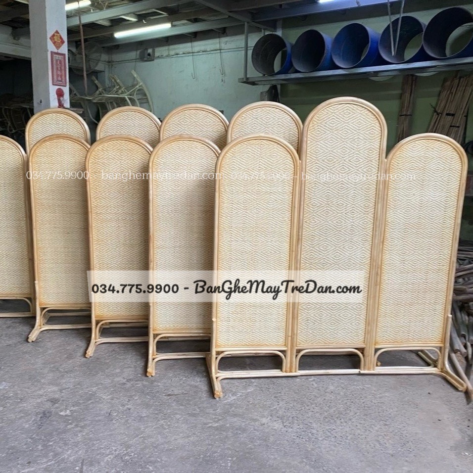 Tấm bình phong mây loại đẹp