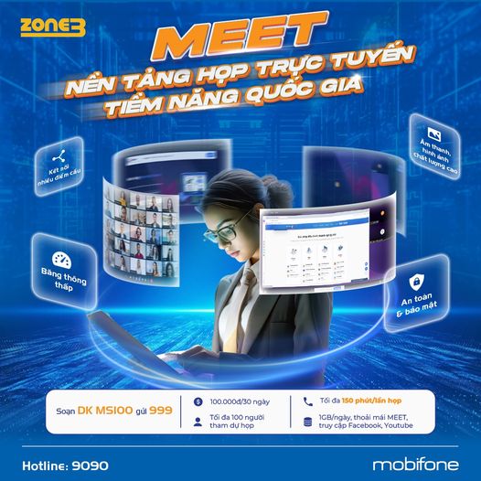 MEET – Được công nhận là nền tảng họp trực tuyến tiềm năng quốc gia