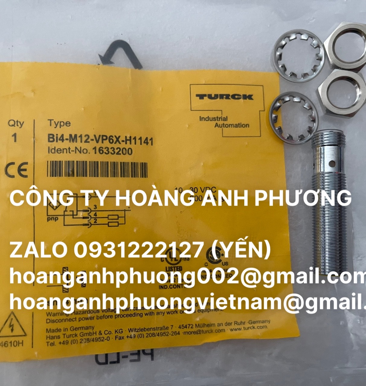 Bi4-M12-VP6X-H1141 Cảm biến Turck giá tốt tại Bình Dương