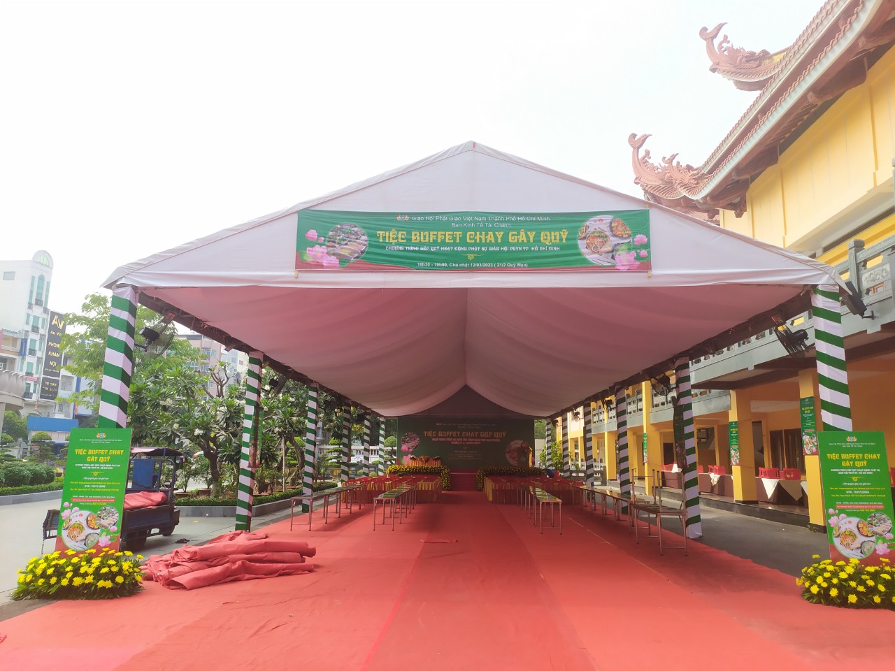 cho thuê nhà bạt sự kiện