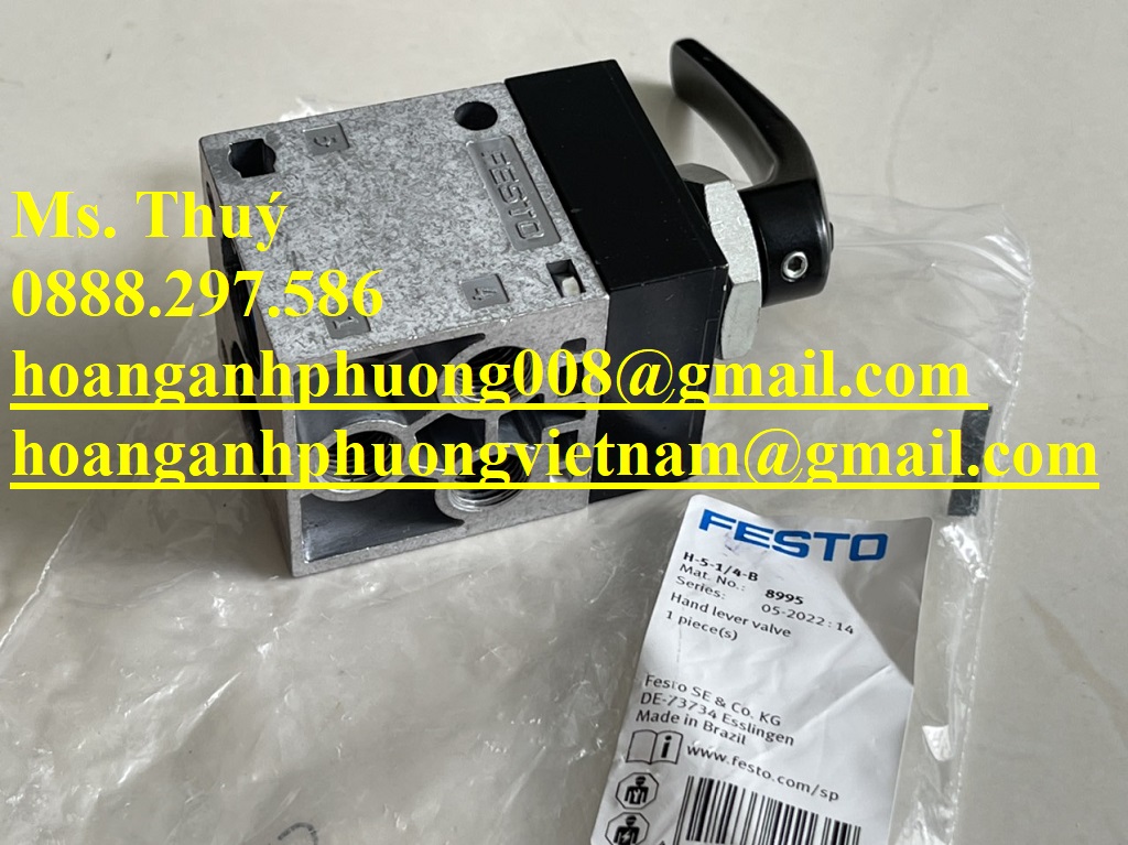 Festo H-5-1/4-B - Van gạt tay - NPP Hoàng Anh Phương